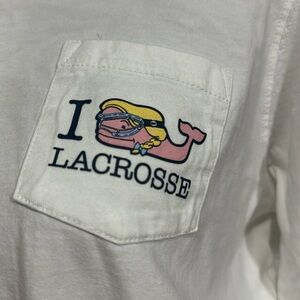Vineyard Vines lacrosse hooded long sleeve t-shirt
